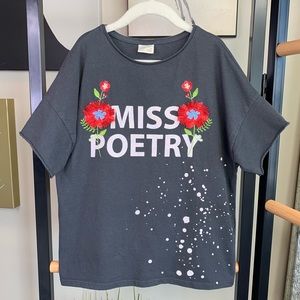 Big Girls size 9 boxy t-shirt